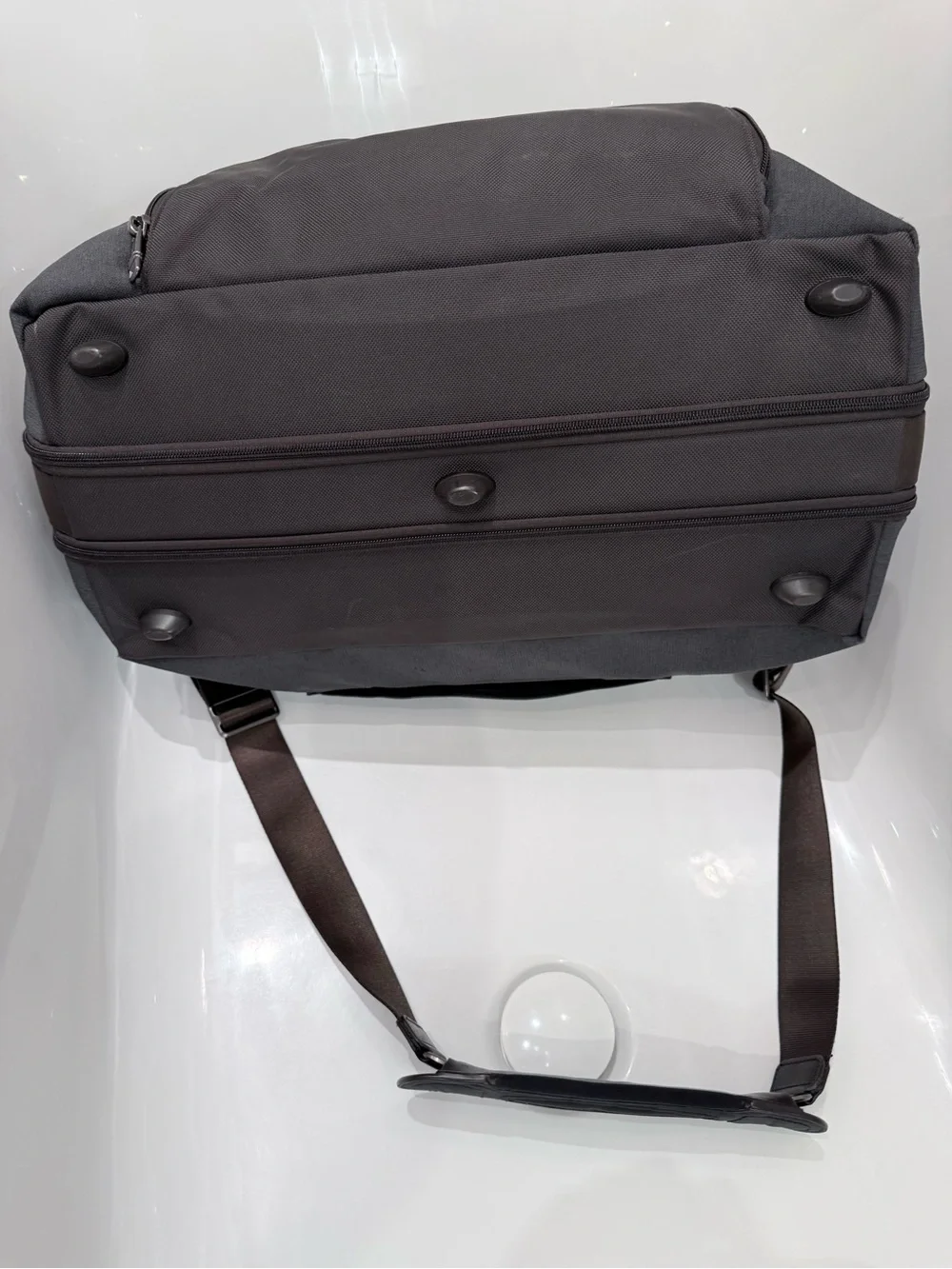 TUMI Alpha 3 Double Expansion Duffel | Anthracite | Rare Discontinued Color